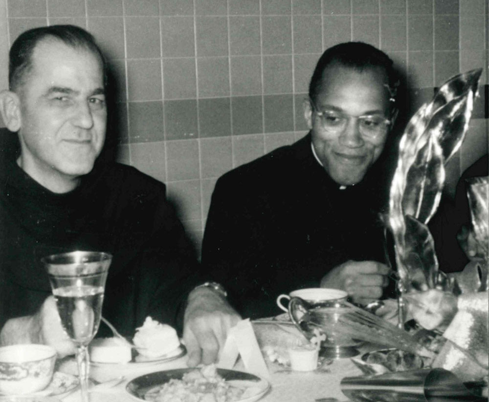 Fr. Maurice Amann, OFM and Fr. George Clements